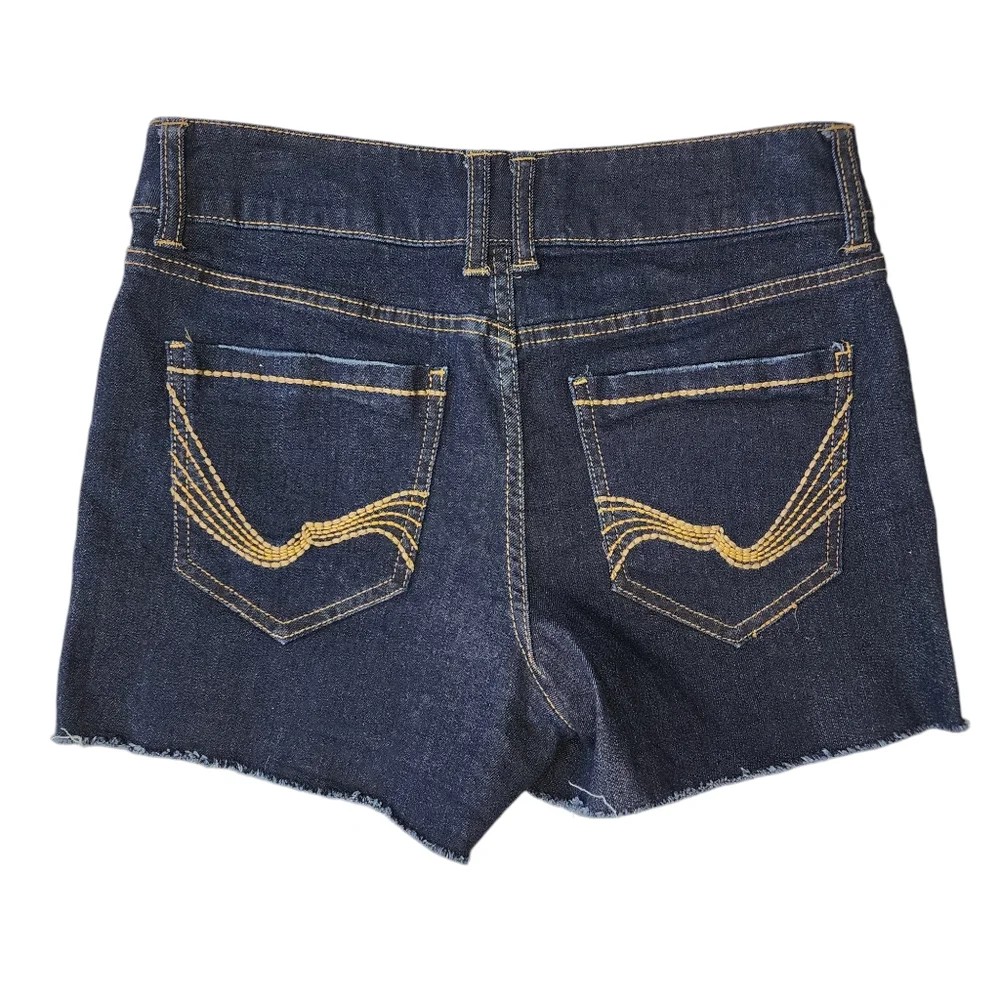 Vanilla Star Hi Waist Jean Shorts Sz 5 W27